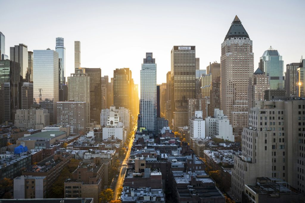 An urban skyline