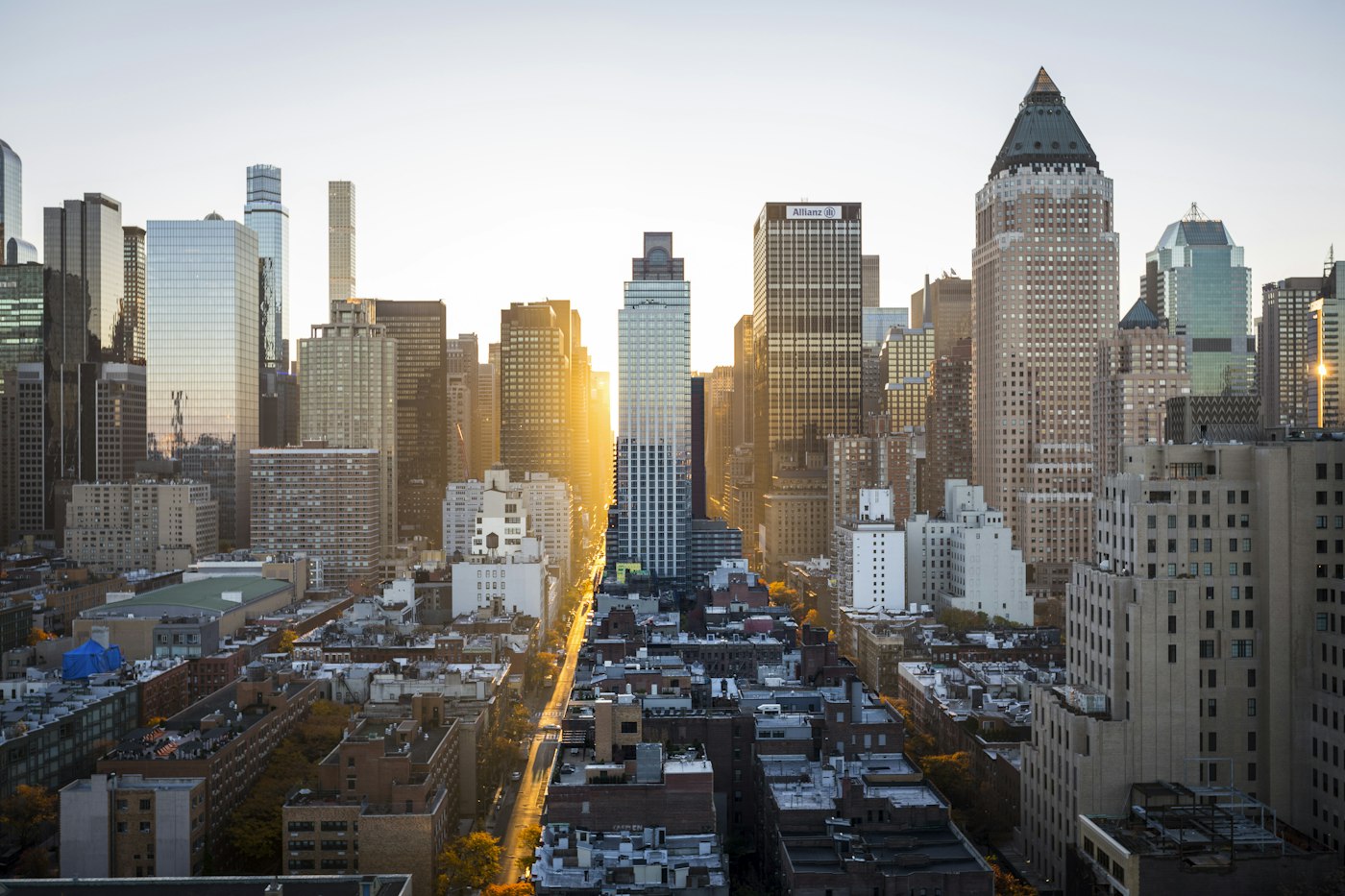 An urban skyline